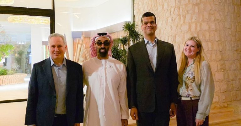 Sheikh Tahnoon meets top White House crypto and AI adviser David Sacks