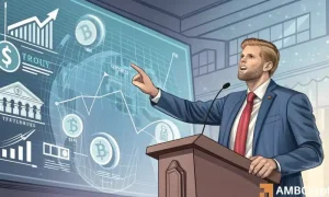 Eric Trump asks: ‘What is it that JPMorgan Chase does that DeFi and blockchain can’t do better?’
