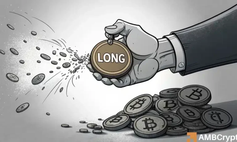 Whales heavily leveraged on Bitcoin longs – Here’s why this could backfire!