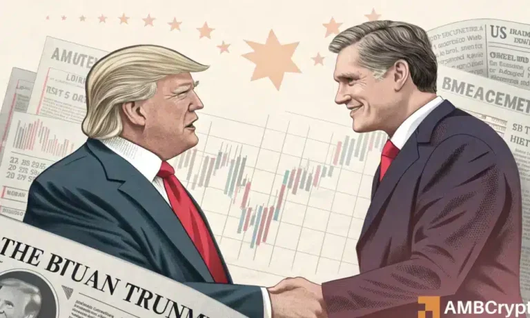 Crypto market hits $3 trillion as Trump teases massive trade deal