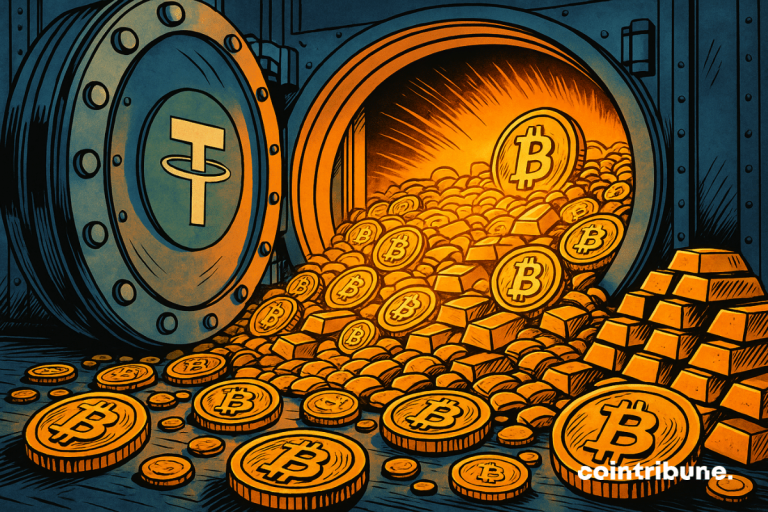 Bitcoin And Gold : Tether’s New Reserve Model