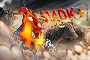 Bitcoin traders stay bullish on BTC price with $140,000 targets and higher.