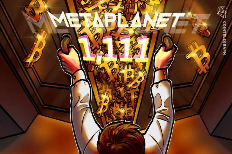 Metaplanet Buys 1,111 Bitcoin, Approaches Tesla’s Holdings