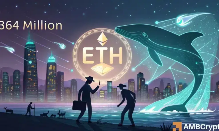 Ethereum whales scoop up $364 mln – but why ETH isn’t rallying yet