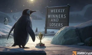 Crypto market’s weekly winners and losers – PENGU, SEI, KAIA, CRV