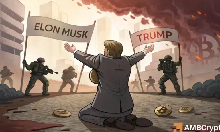 $1B liquidation bloodbath: Can Bitcoin hold $100K amid Musk–Trump drama?