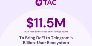 TAC Raises $11.5M to Bring DeFi to Telegram’s Billion-User Ecosystem