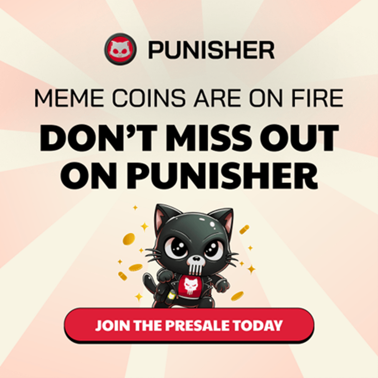 If You Missed Bitcoin’s 2013 Run or Dogecoin’s First Wave, Don’t Overlook Punisher Coin as the Best Meme Coin to Buy Now
