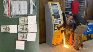 Authorities saw open Bitcoin ATM to recover scammed money — almost $32,000 seized from machine